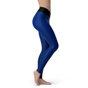 Dark Blue Essential Yoga Leggings