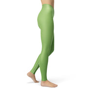 Natural Green Essential Yoga Leggings