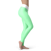 Light Green Essential Yoga Leggings