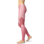 Blush Pink Heart Shapewear Leggings