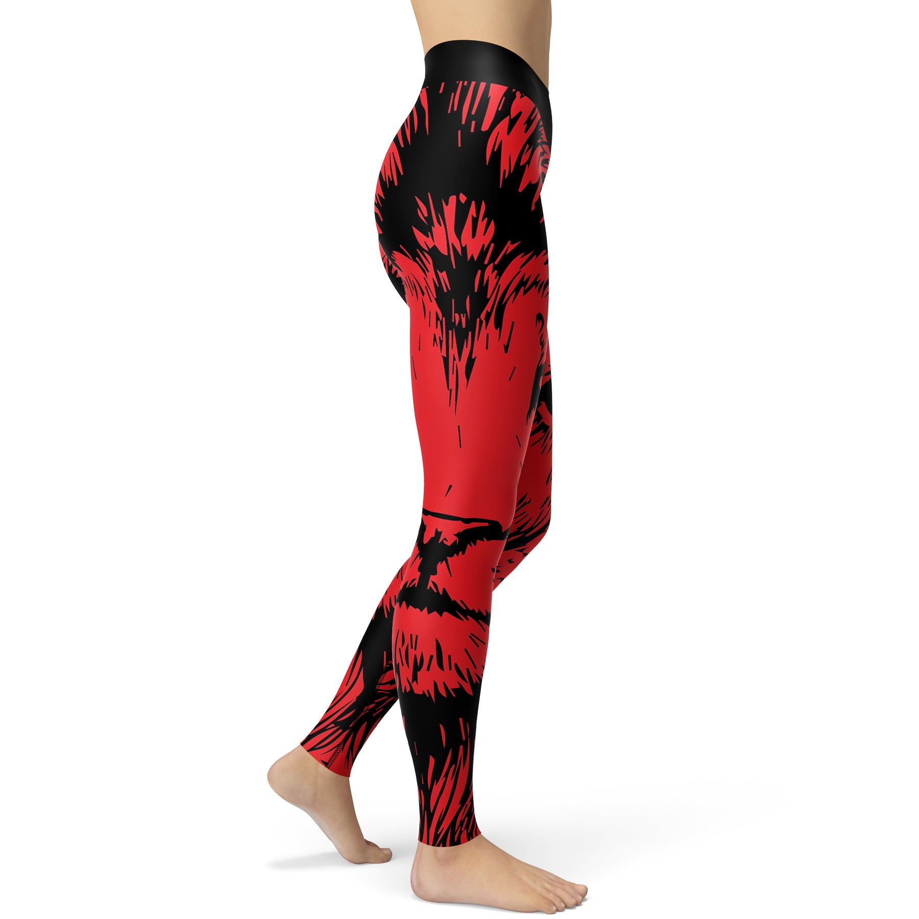 Red Lion Yoga Leggings - Lily Mist