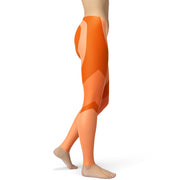 Orange Heart Shapewear Leggings