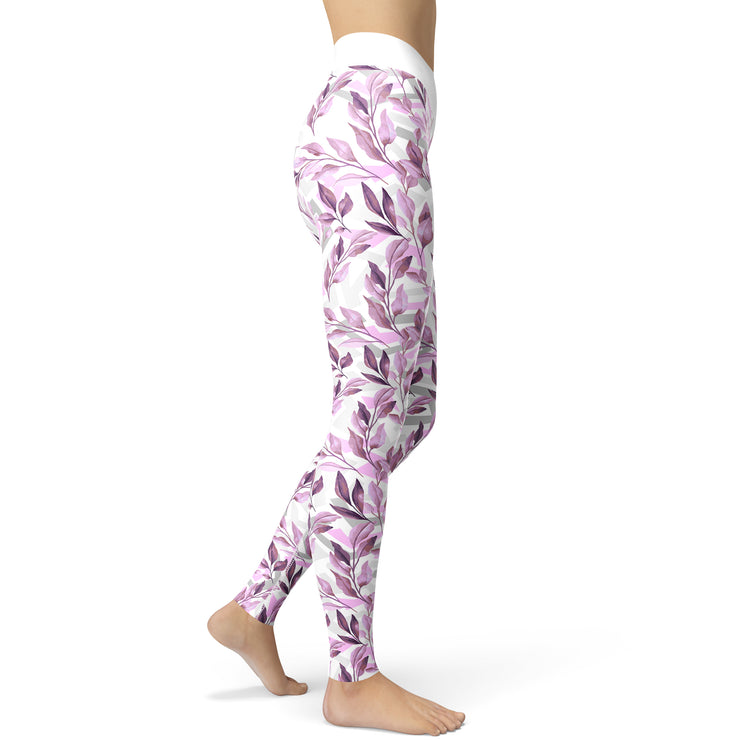 Pink Breeze Yoga Leggings