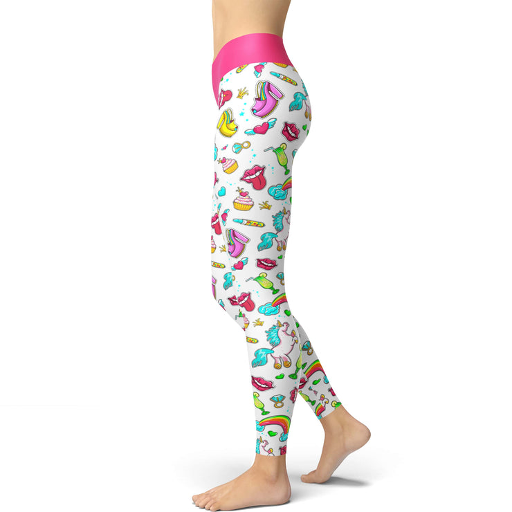 Unicorn Pop Yoga Pants