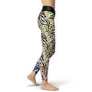 Wild Side Animal Print Yoga Leggings