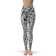 Zebra Zeal Yoga Leggings