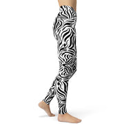 Zebra Zeal Yoga Leggings