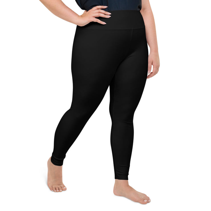 Black Plus Size Leggings | Yoga Pants | Activewear | Lily Mist