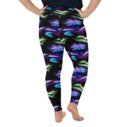 Aurora Plus Size Leggings | Yoga Pants | Activewear | Lily Mist