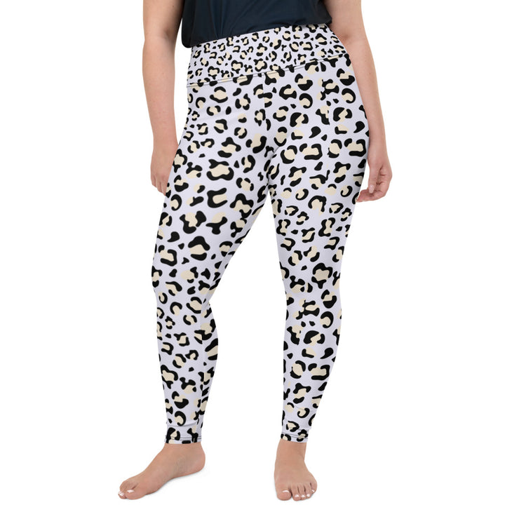 Sprint Cheetah Plus Size Leggings | Yoga Pants | Activewear | Lily Mist