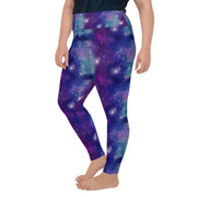 Night Sky Plus Size Leggings | Yoga Pants | Activewear | Lily Mist