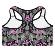Dark Leaf Sports Bra | Yoga Wear | Activewear | Lily Mist