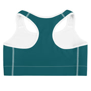 Petrol Blue Sports Bra | Yoga Wear | Activewear | Lily Mist