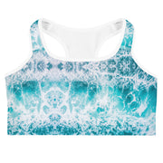Ocean Power Sports Bra | Yoga Wear | Activewear | Lily Mist